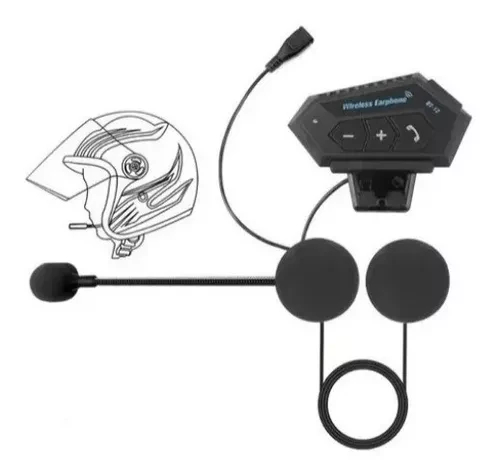 Intercomunicador Bt 12 Auriculares Moto